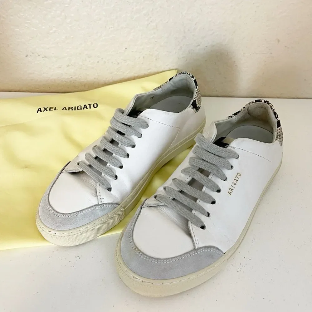 Axel Arigato Sneakers clean 90 triple snake print trainers. 6